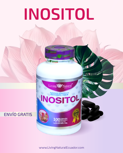 INOSITOL | FRASCO x100 | CAPS BLANDA 1400mg
