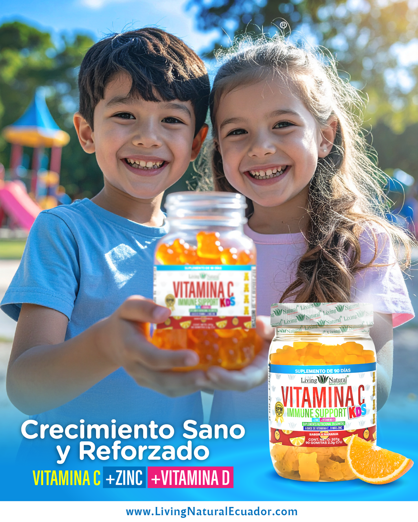 GOMITAS VITAMINA C KDS X30, X90