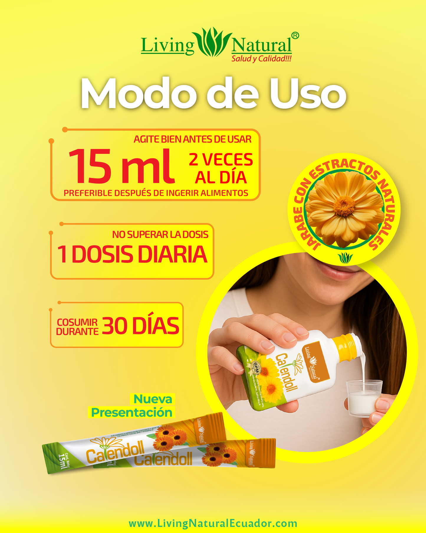 CALENDOLL | 400 ml - 200 ml