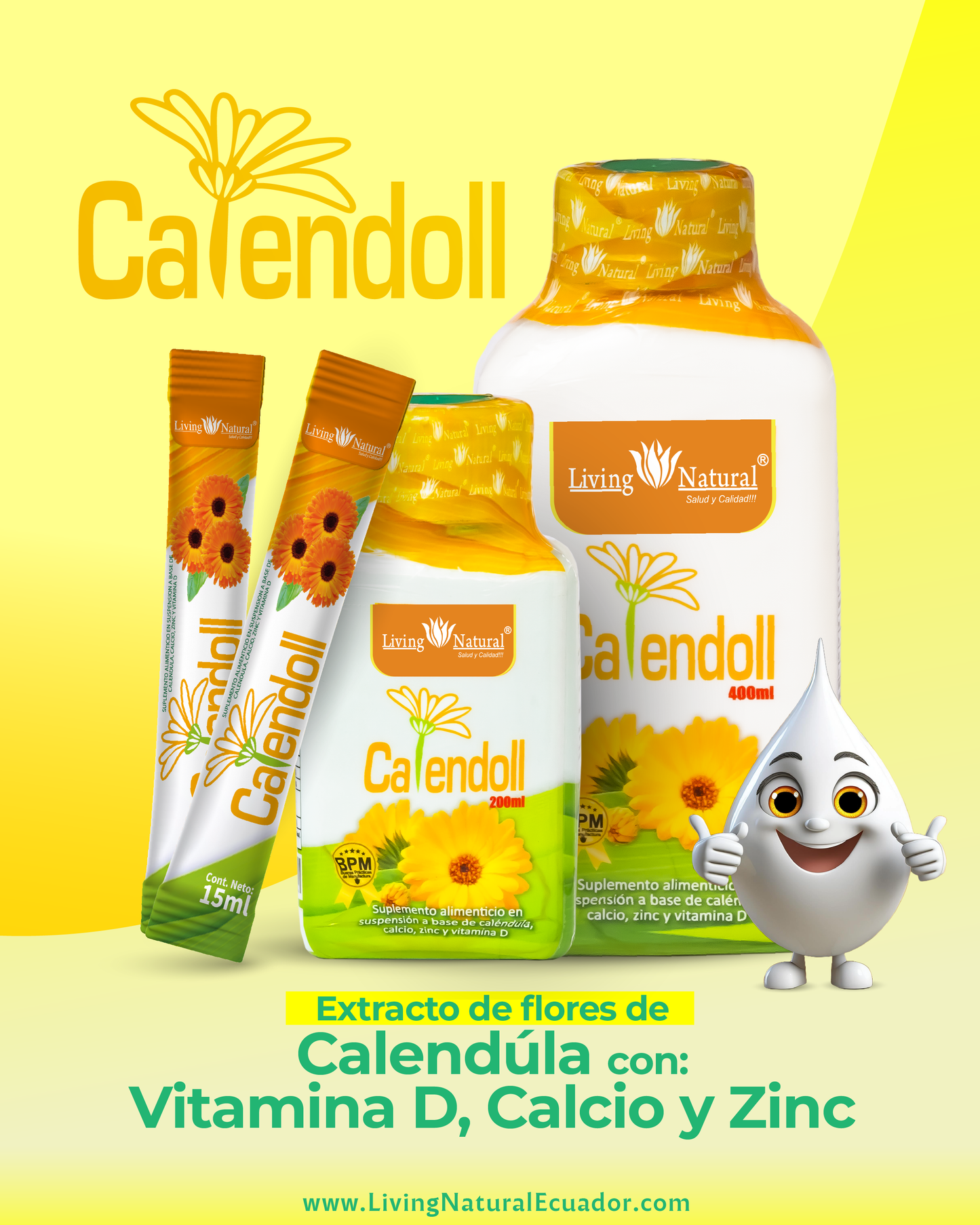 CALENDOLL | 400 ml - 200 ml