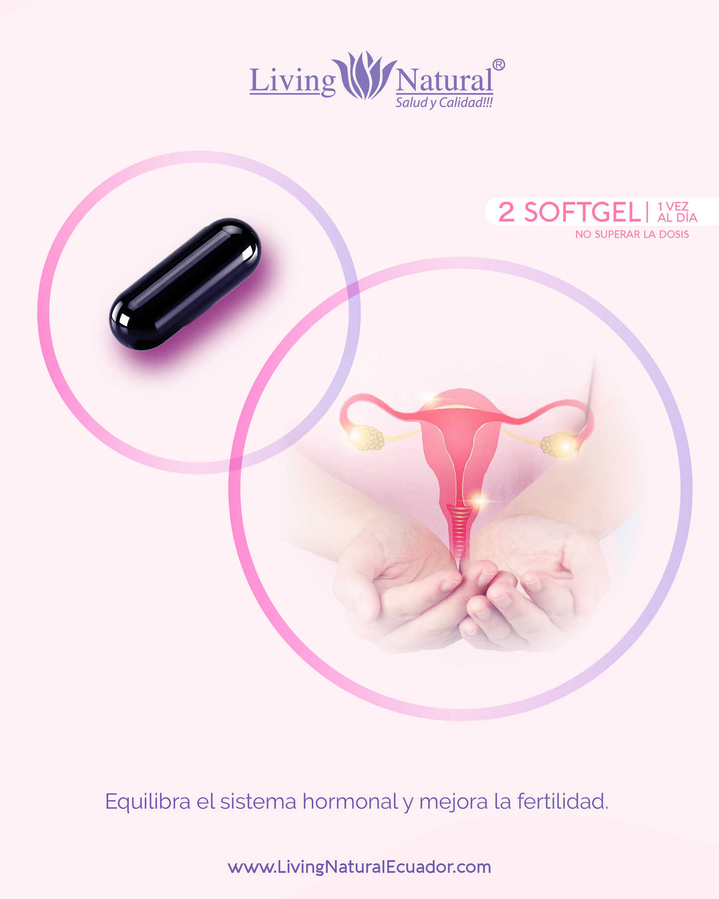 INOSITOL | FRASCO x100 | CAPS BLANDA 1400mg