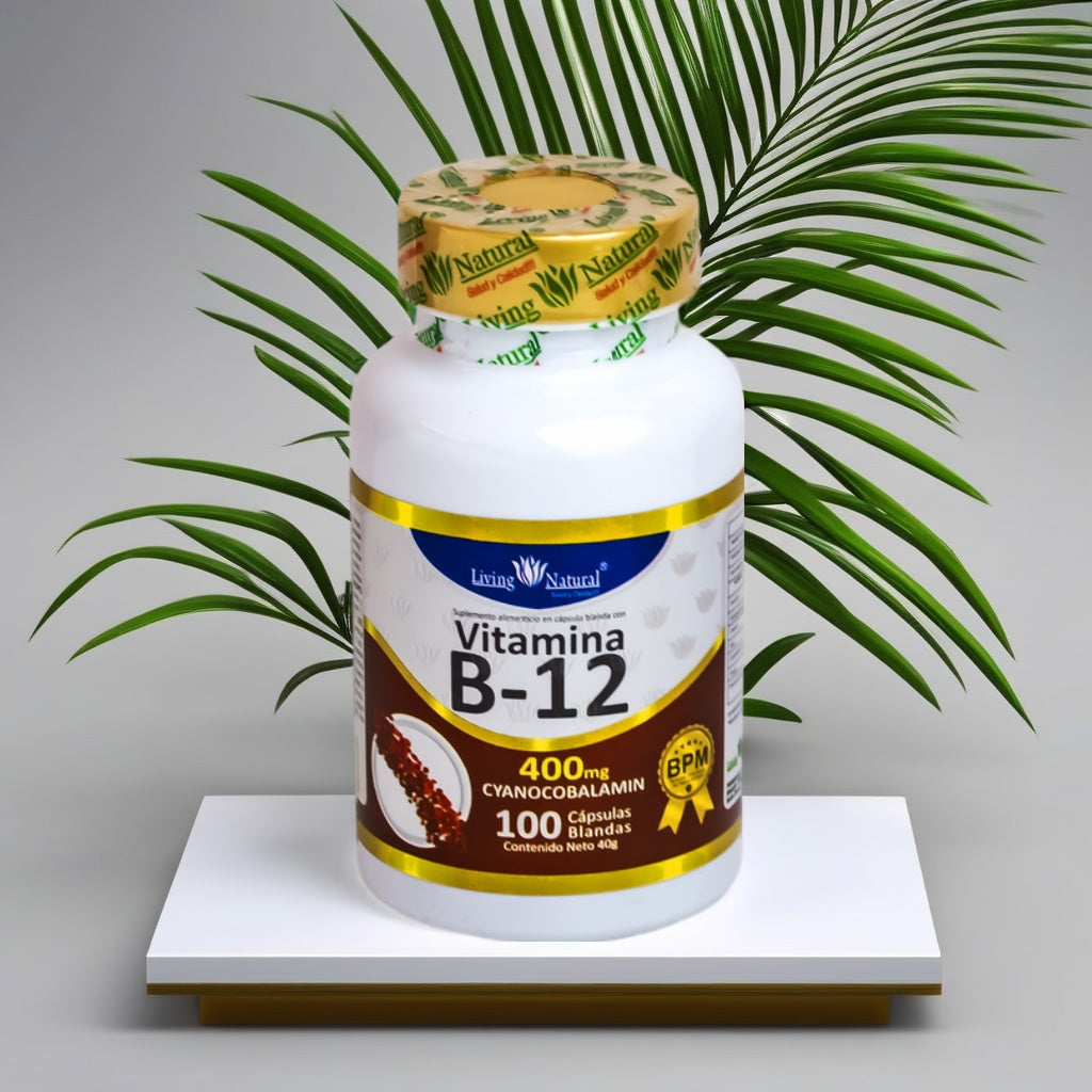 VITAMINA B12 100 CÁPS | 400 MG