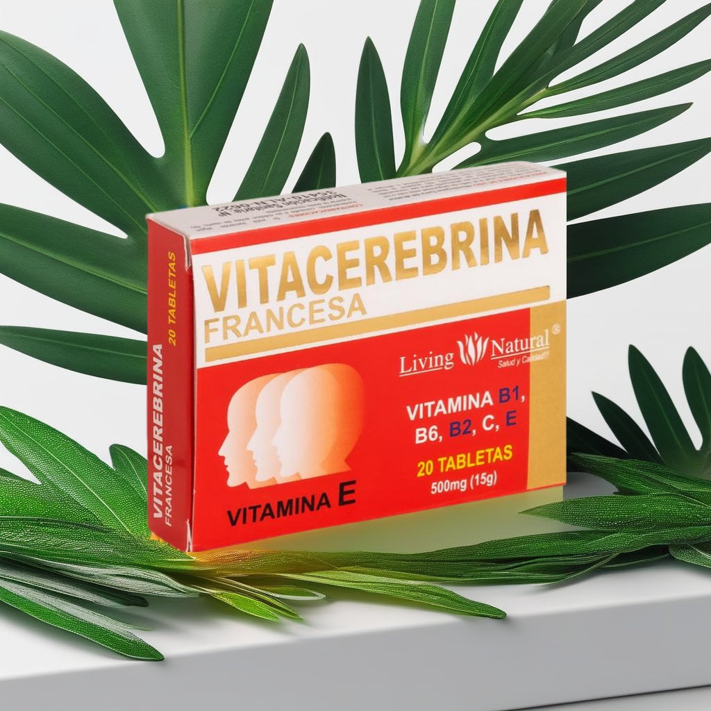 VITACEREBRINA FRANCESA | 500mg x 20 Tabletas