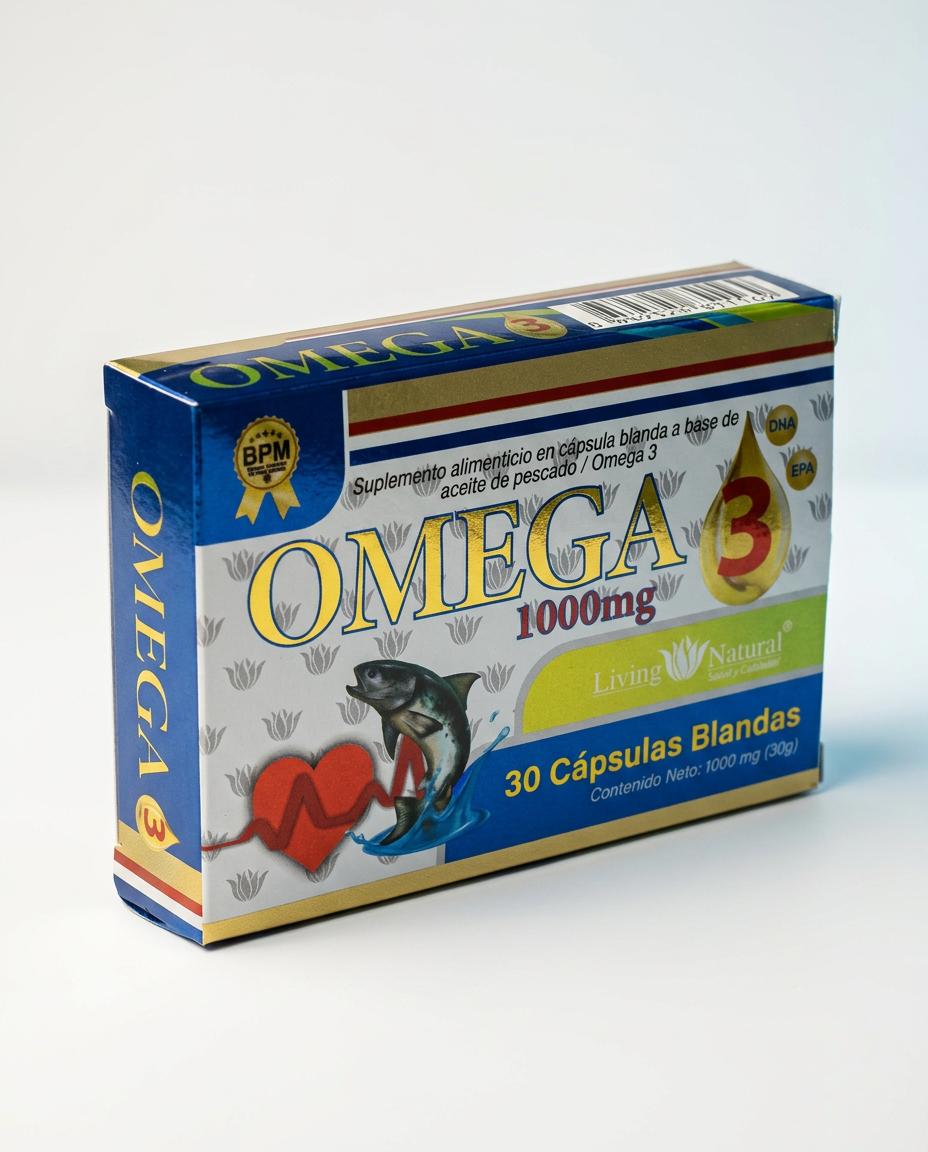 OMEGA 3 CÀPSULA BLANDA FRASCO | X60, X100 | 1000 mg