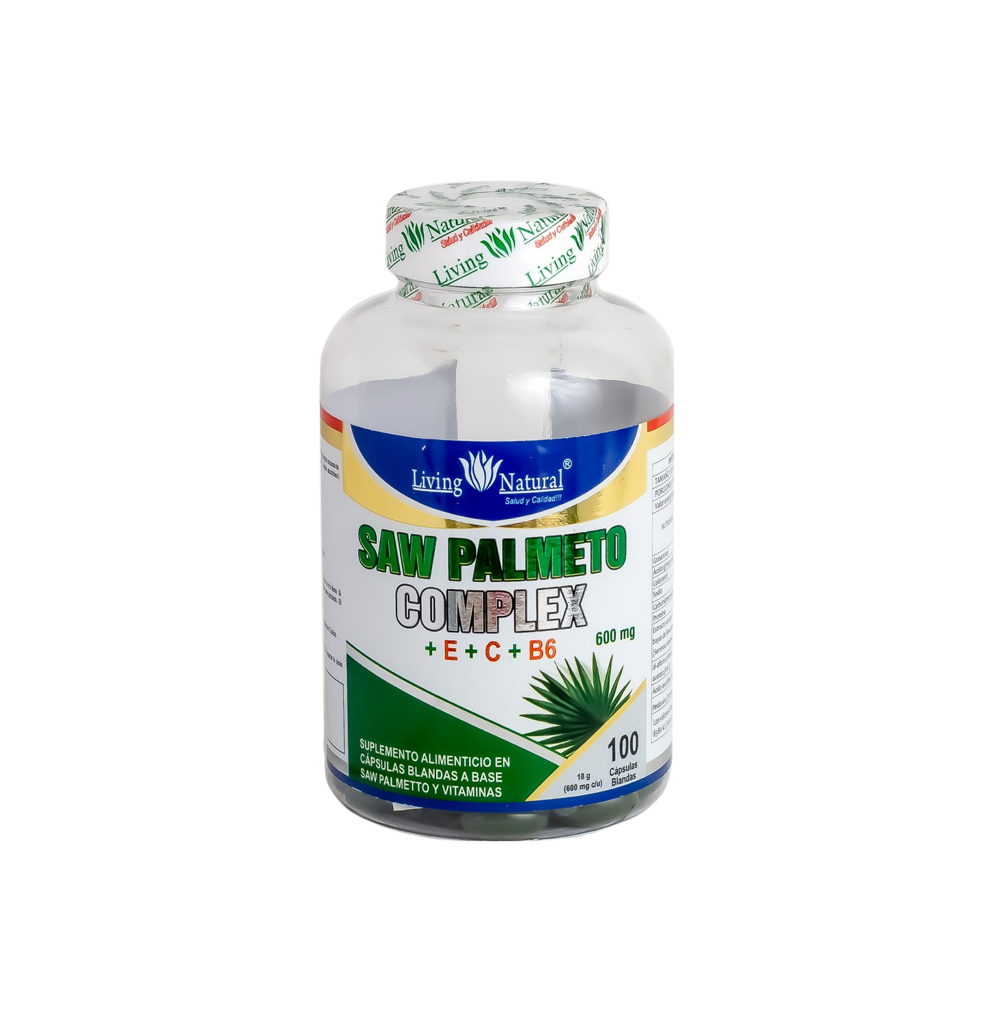 SAW PALMETO | 30X, 60X, 100X | 600 mg
