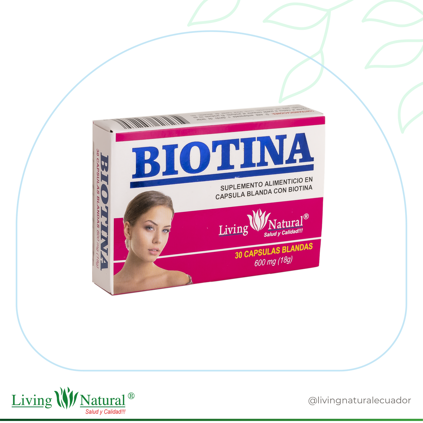 BIOTINA | 600 mg | X30, X60, X100