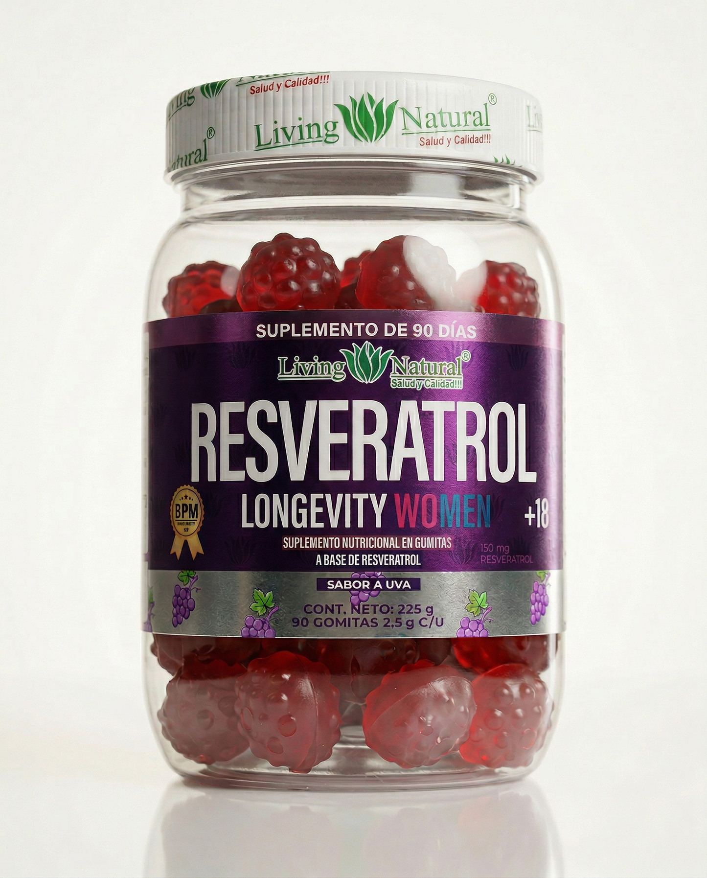 GOMITAS RESVERATROL X90