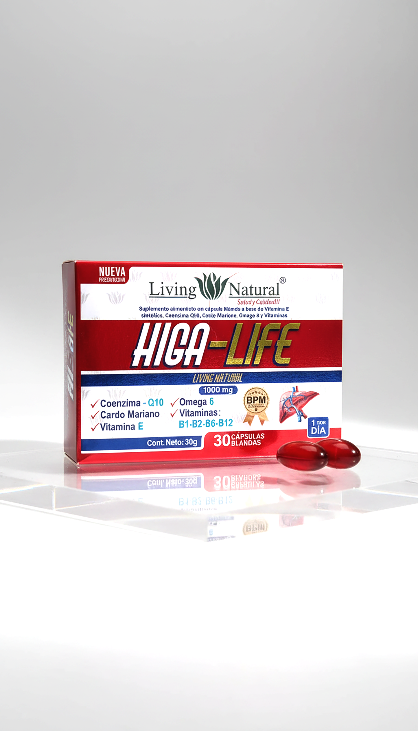 HIGA-LIFE SOFTGEL | 1000 mg | X30, X60, X100
