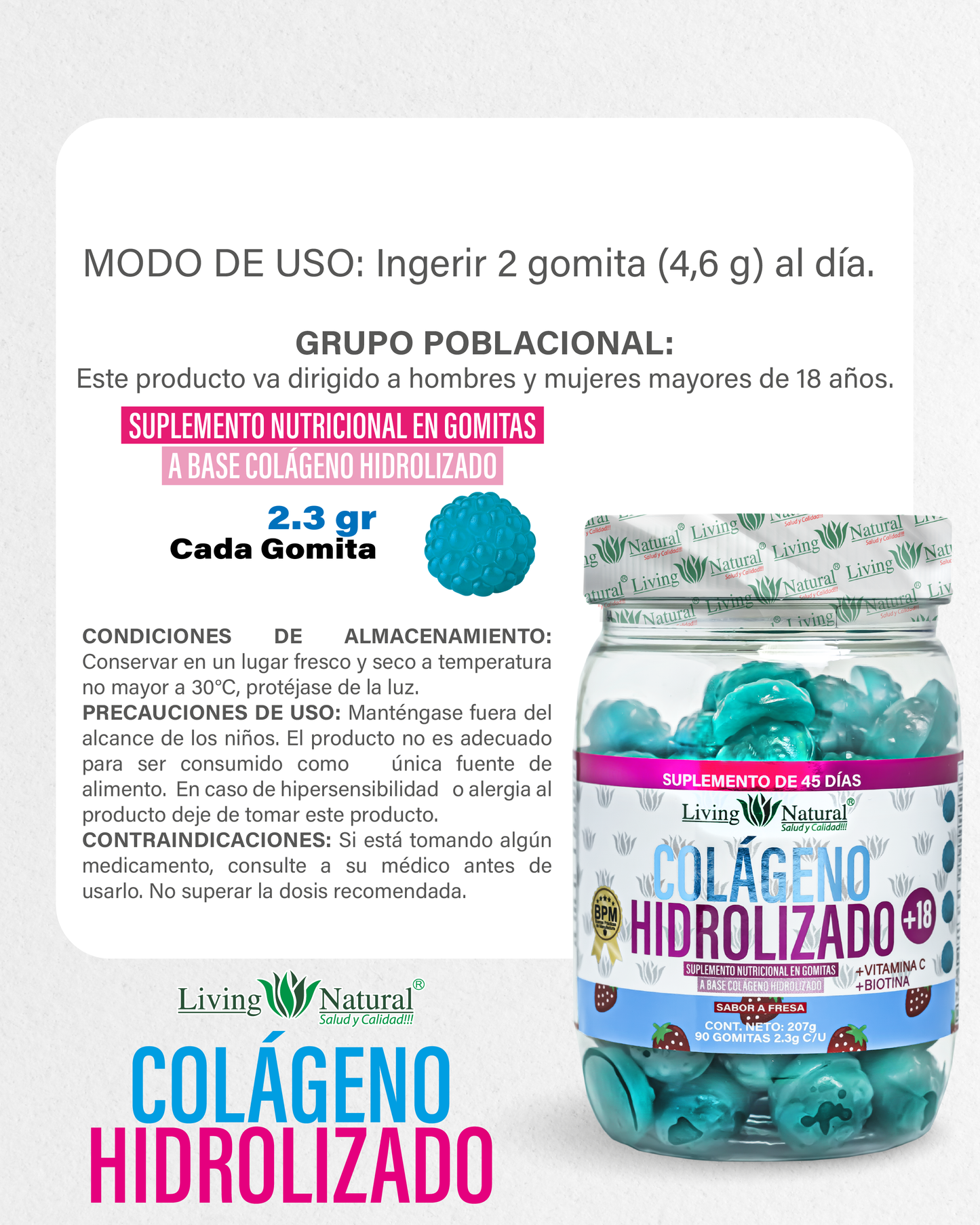 GOMITAS COLAGENO X90