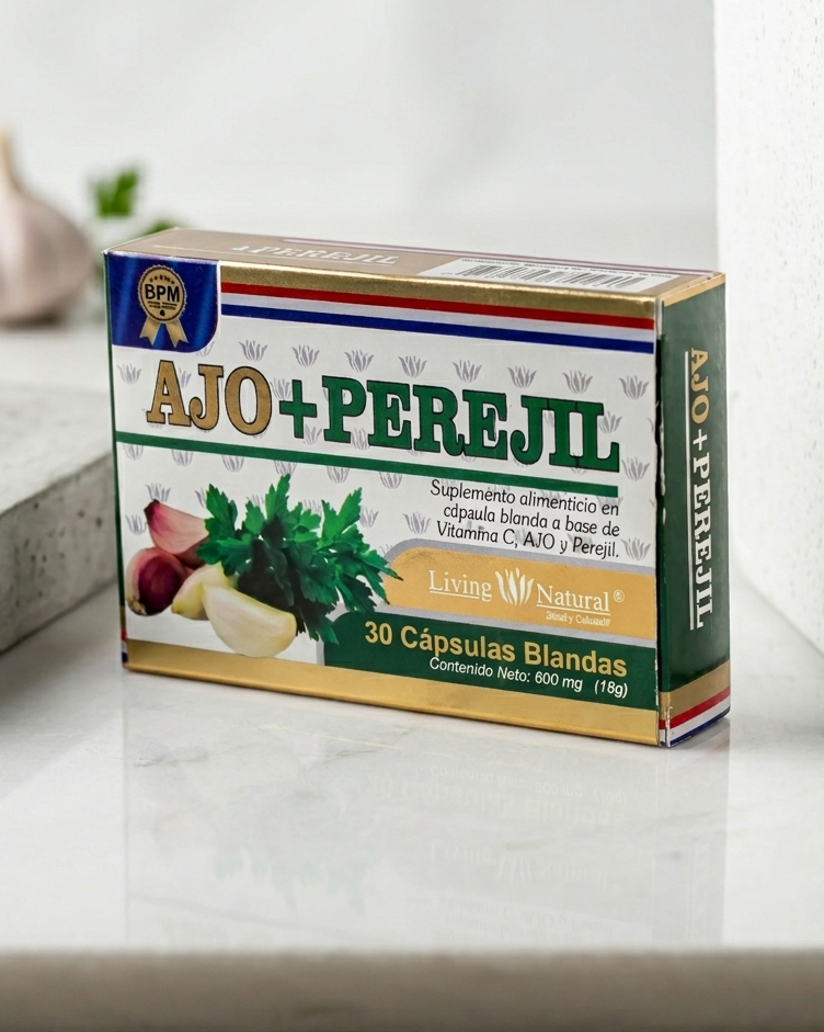 AJO + PEREJIL | 600 mg | X100 X60 X30