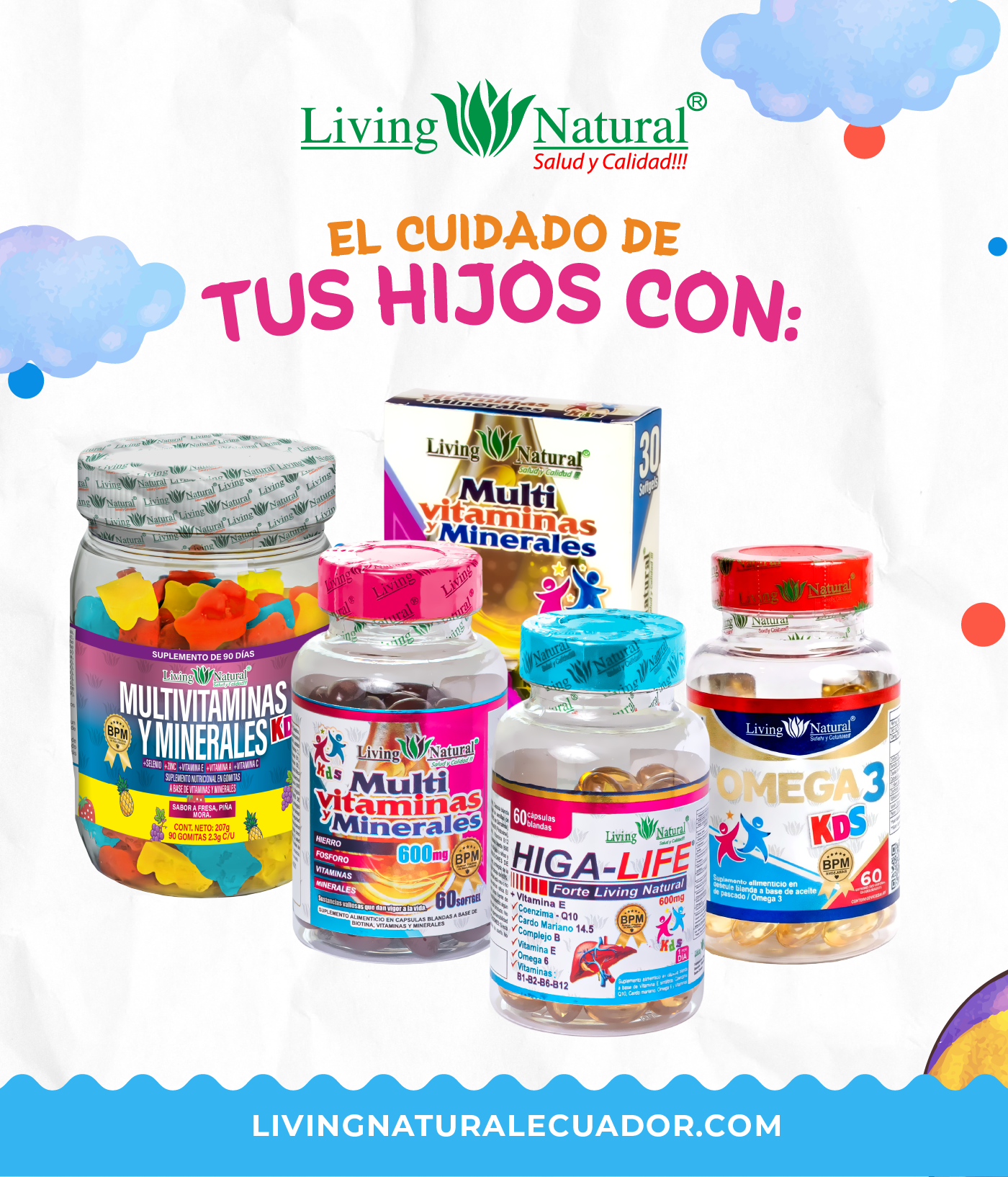 OMEGA 3 KDS CÀP BLANDA-FRASCO | X 60 | 600 mg