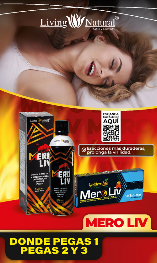 MERO LIV 500 ml | GRATIS 20 TABLETAS MEROLIV