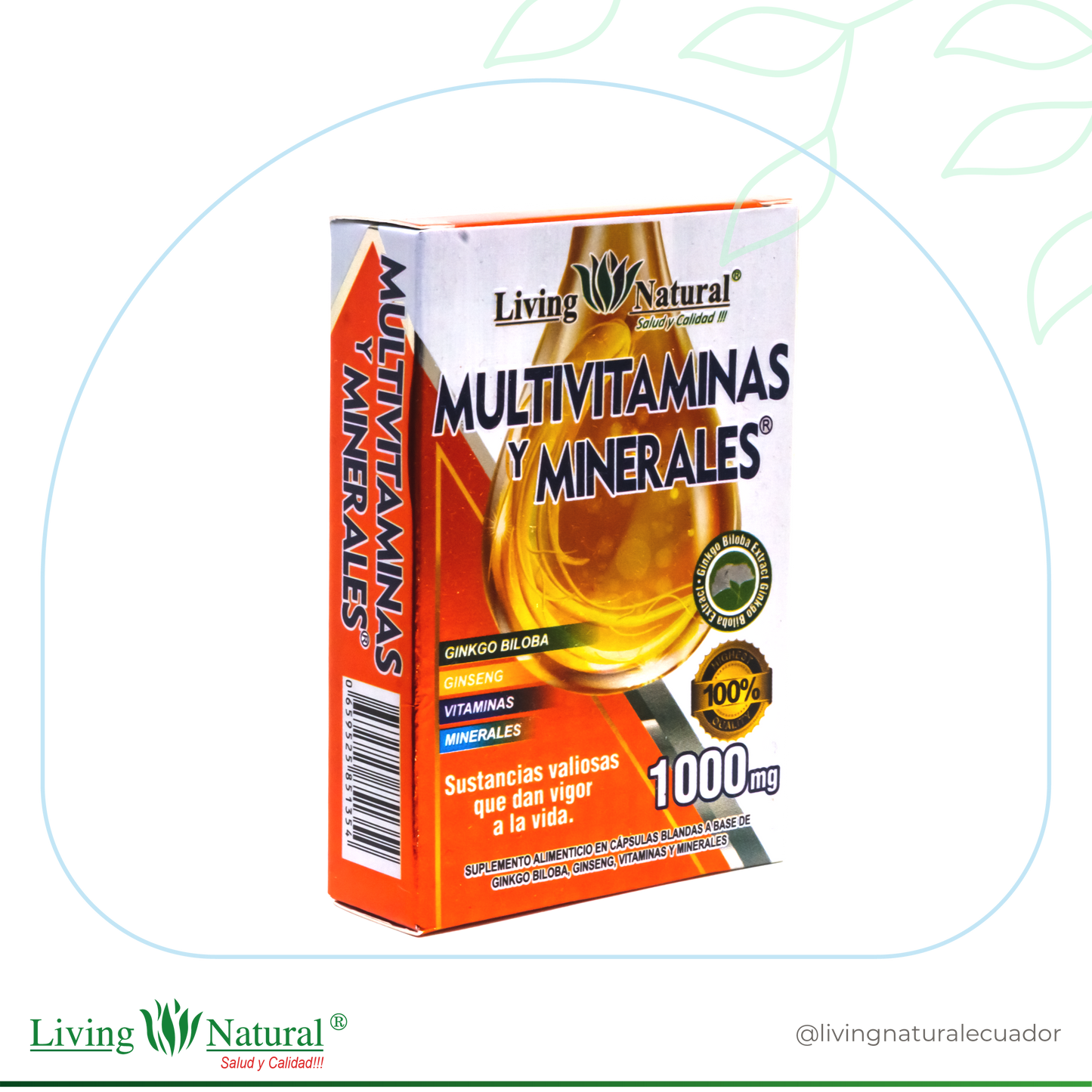 MULTIVITAMINAS Y MINERALES SOFTGEL | 1000 mg | X30, X60