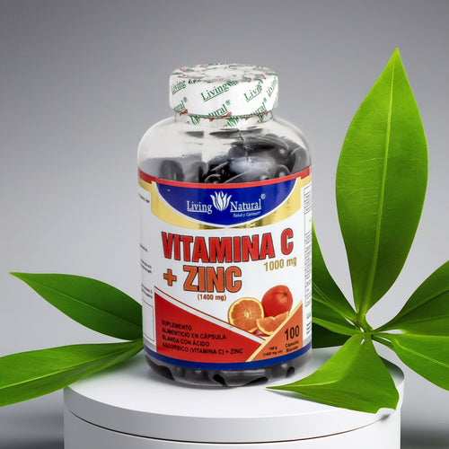 VITAMINA C 1000 + ZINC -X30, X60, X100