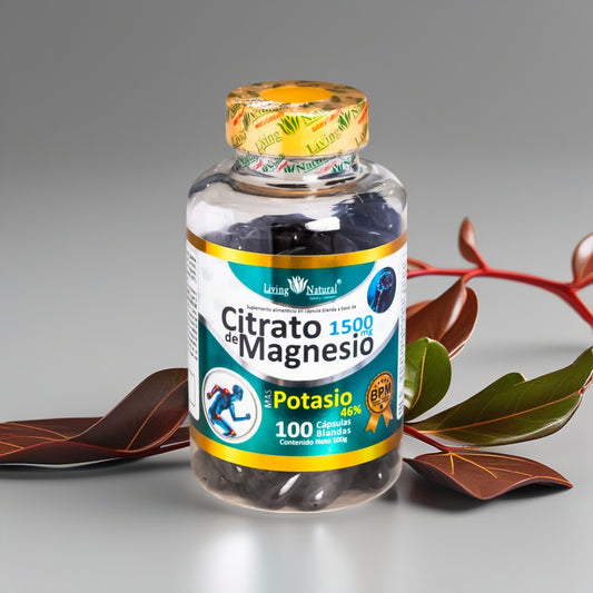 CITRATO DE MAGNESIO + POTASIO X 100 1500 MG