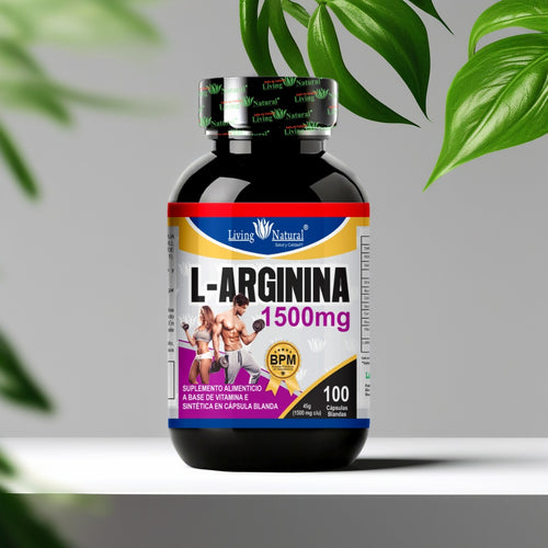 L-ARGININA-CÀPSULA BLANDA-FRASCO | X60, X100 | 1500 mg