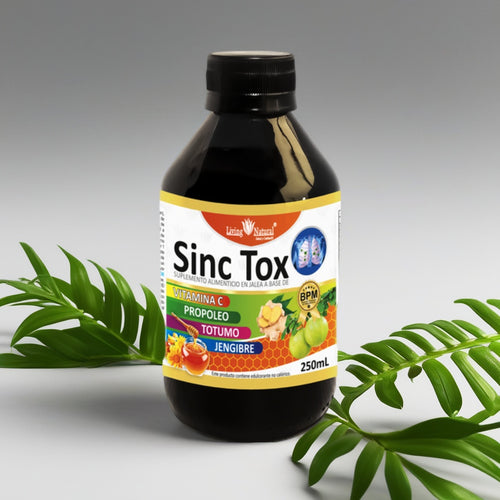 SINC TOX -JARABE - FRASCO VIDRIO - X1 - 250 ml