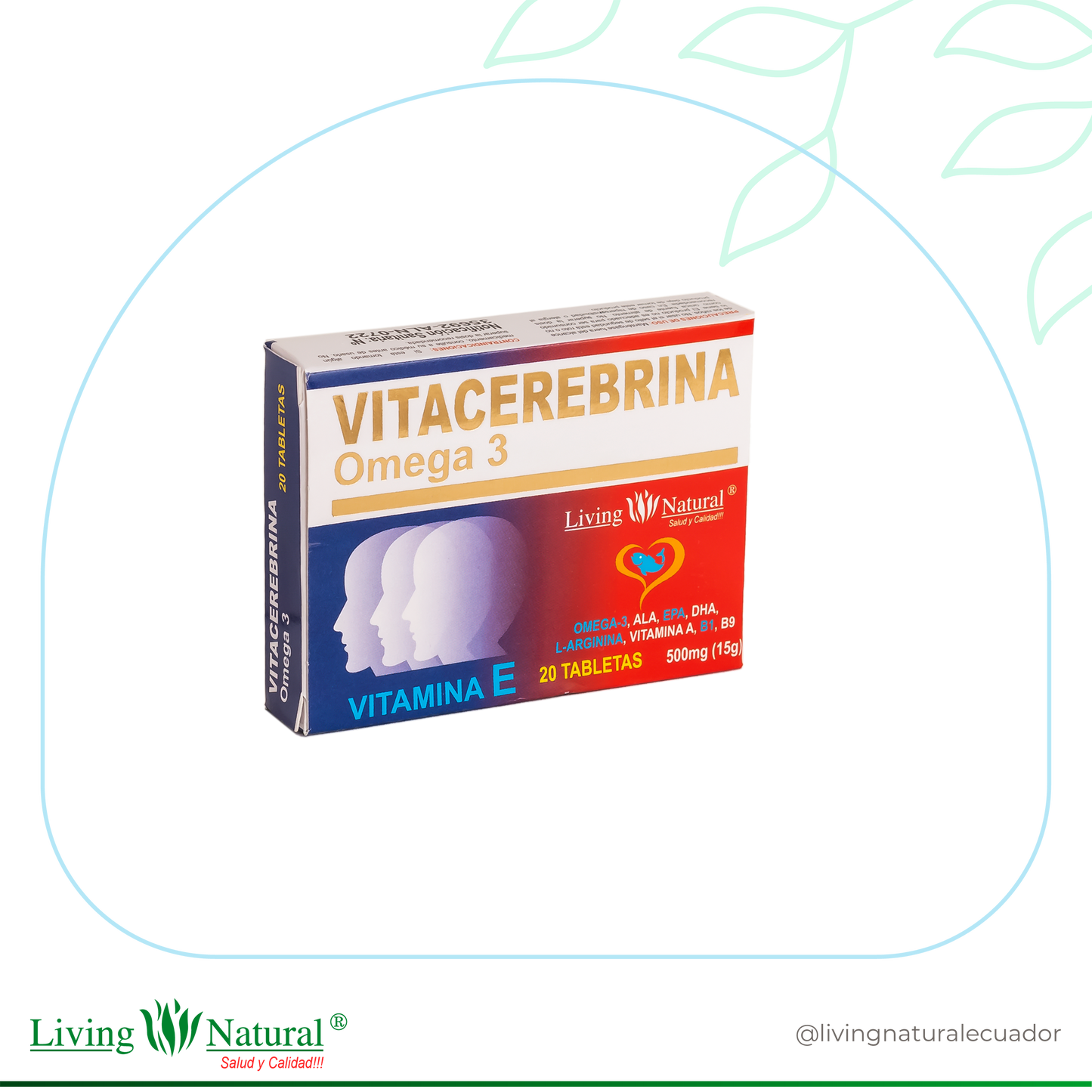 VITACEREBRINA OMEGA | X20 X60 | 500 mg