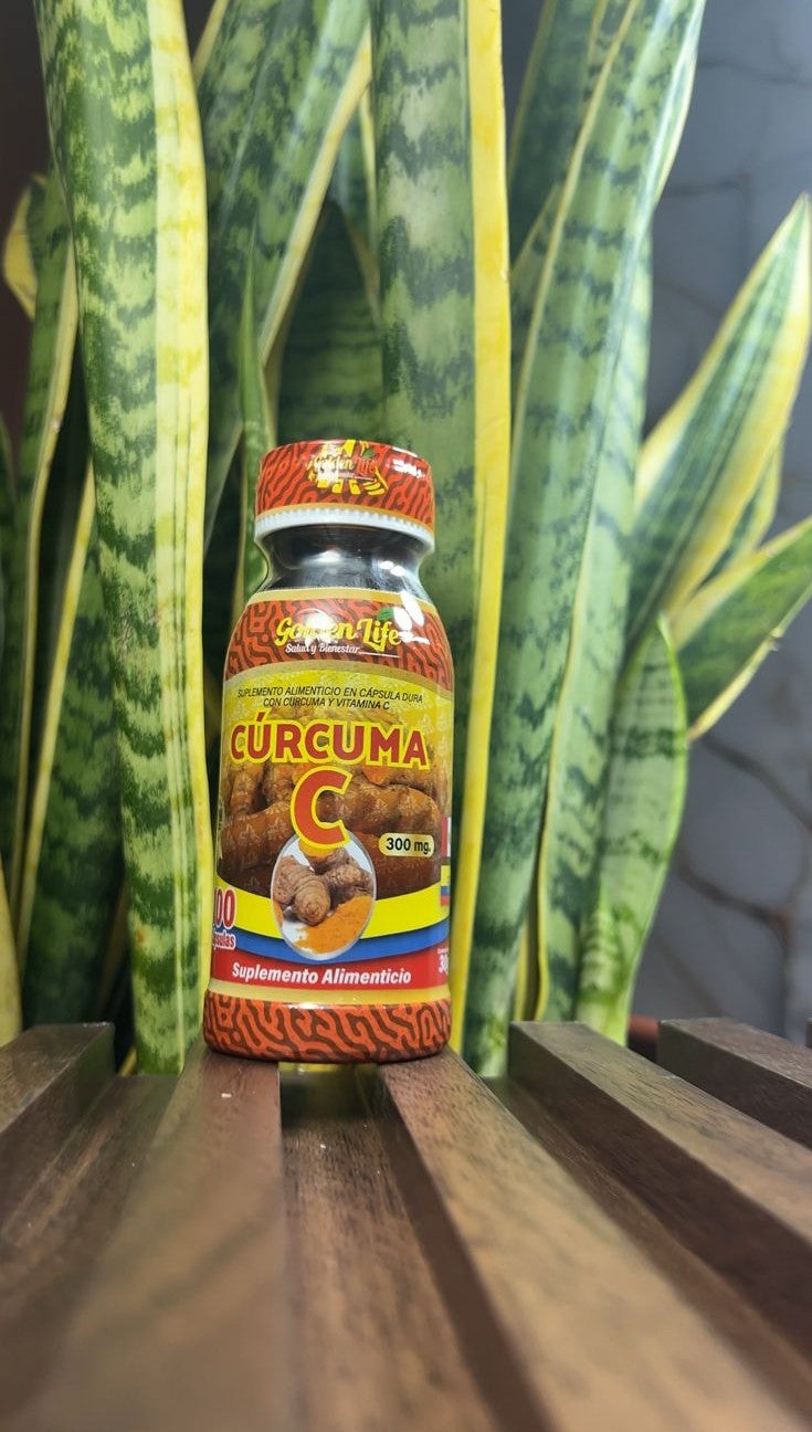 CURCUMA + C GOLDEN LIFE X100