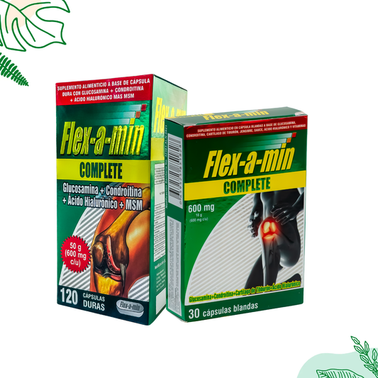FLEX-A-MIN COMPLETE | 600 mg | 30X - 120X