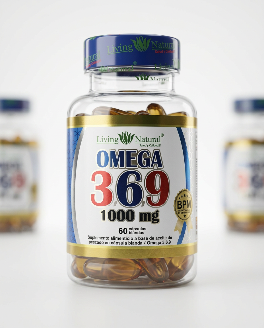 OMEGA 3,6,9 CÀPSULA BLANDA-BLISTER | X30, X60, X100 | 1000 mg