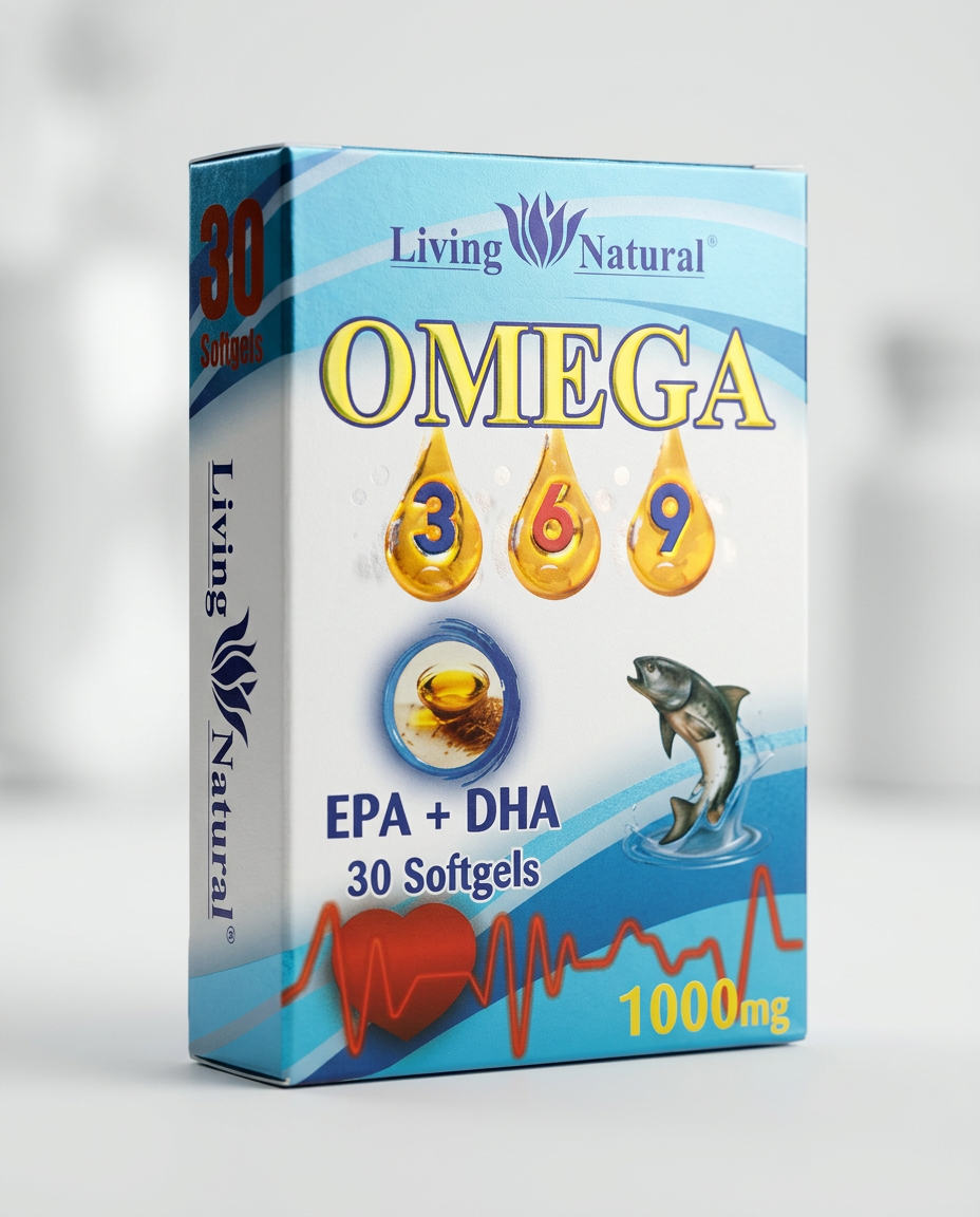 OMEGA 3,6,9 CÀPSULA BLANDA-BLISTER | X30, X60, X100 | 1000 mg