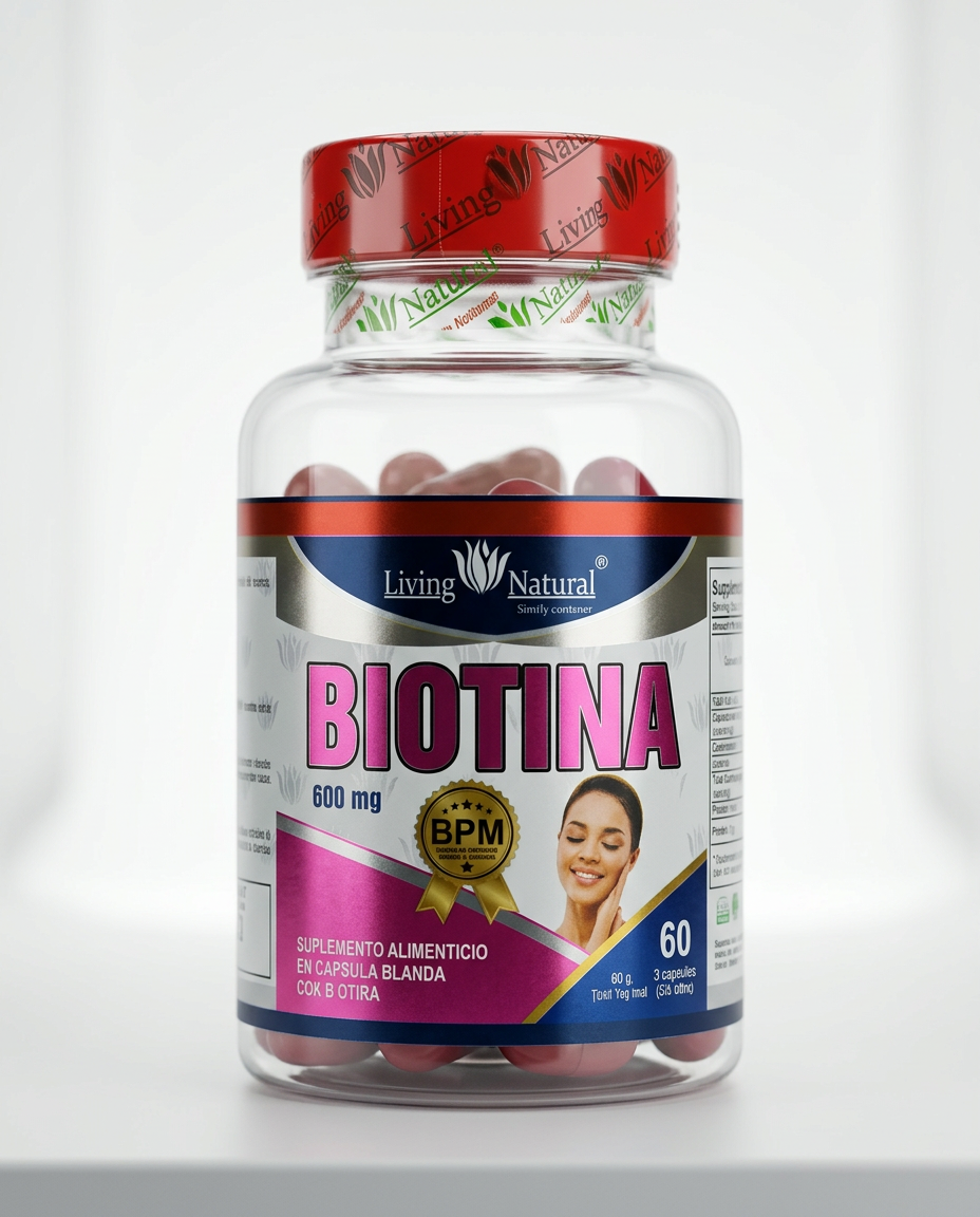 BIOTINA | 600 mg | X30, X60, X100