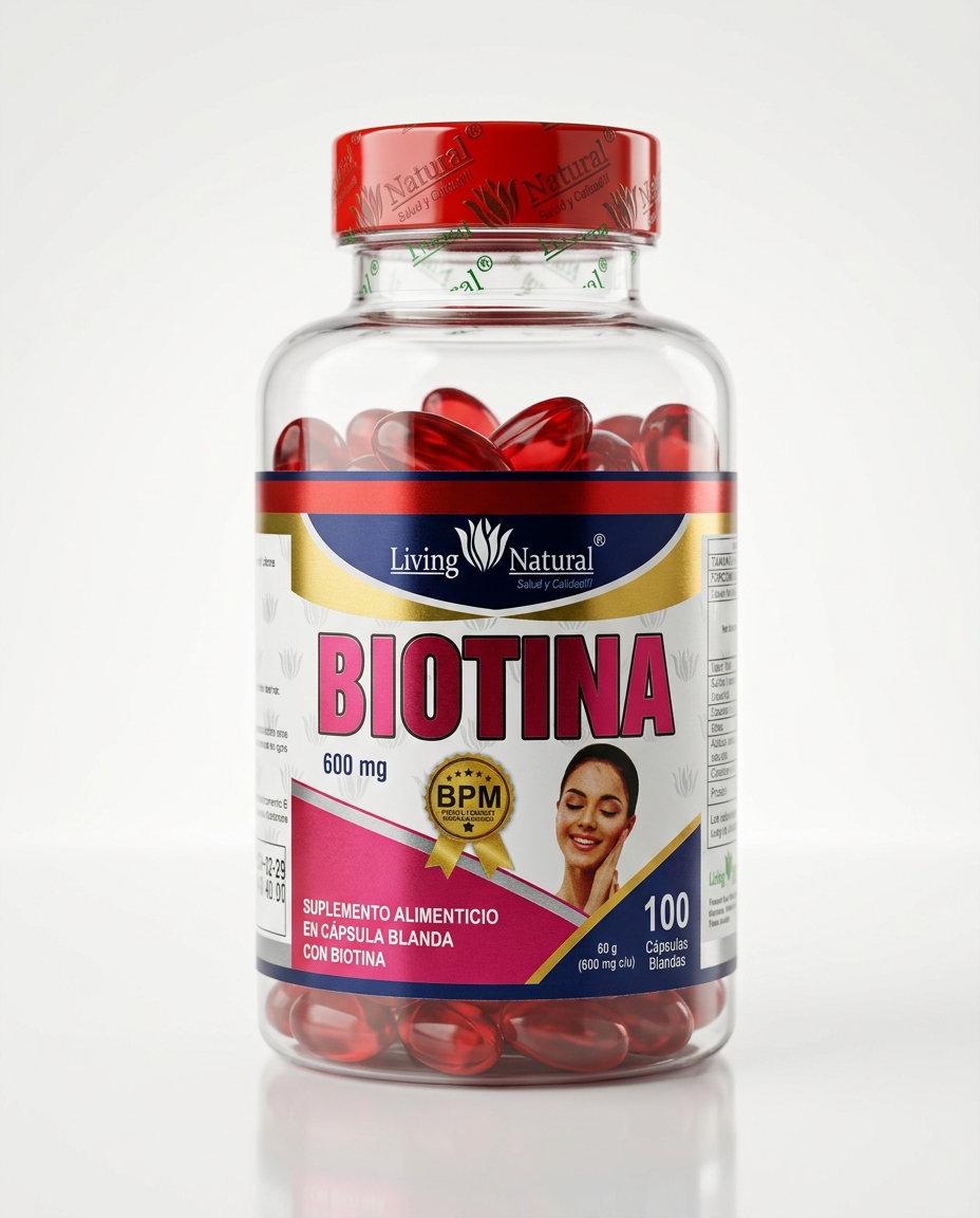 BIOTINA | 600 mg | X30, X60, X100