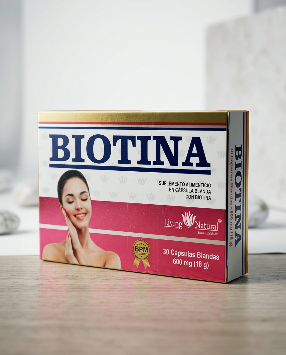 BIOTINA | 600 mg | X30, X60, X100