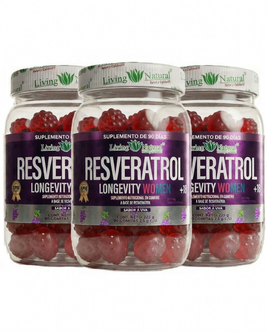 GOMITAS RESVERATROL X90
