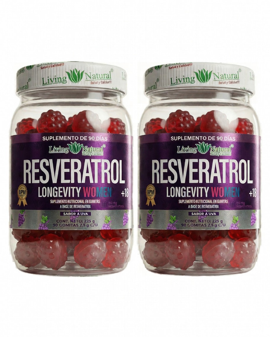 GOMITAS RESVERATROL X90