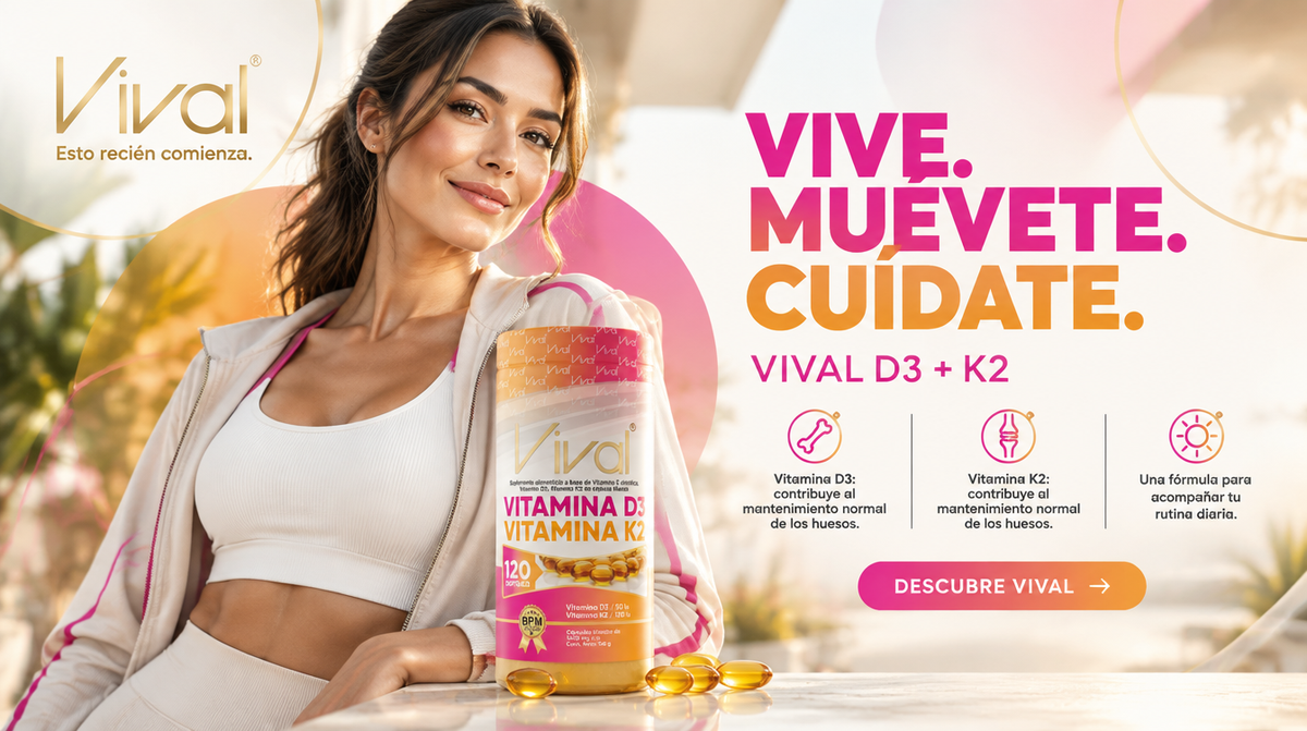 VITAMINA D3 + K2 X120 SOFTGELS / VIVAL